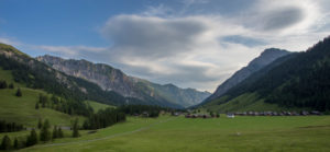 Alp Nenzinger sky, mountains, summits, clouds Alp Nenzinger sky, mountains, summits, clouds